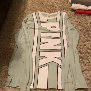 Pink brand long sleeve shirt